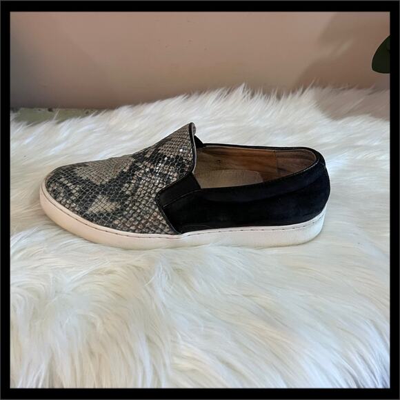 Vionic Midi Slip-On Sneaker in Natural Snake - Picture 3 of 7